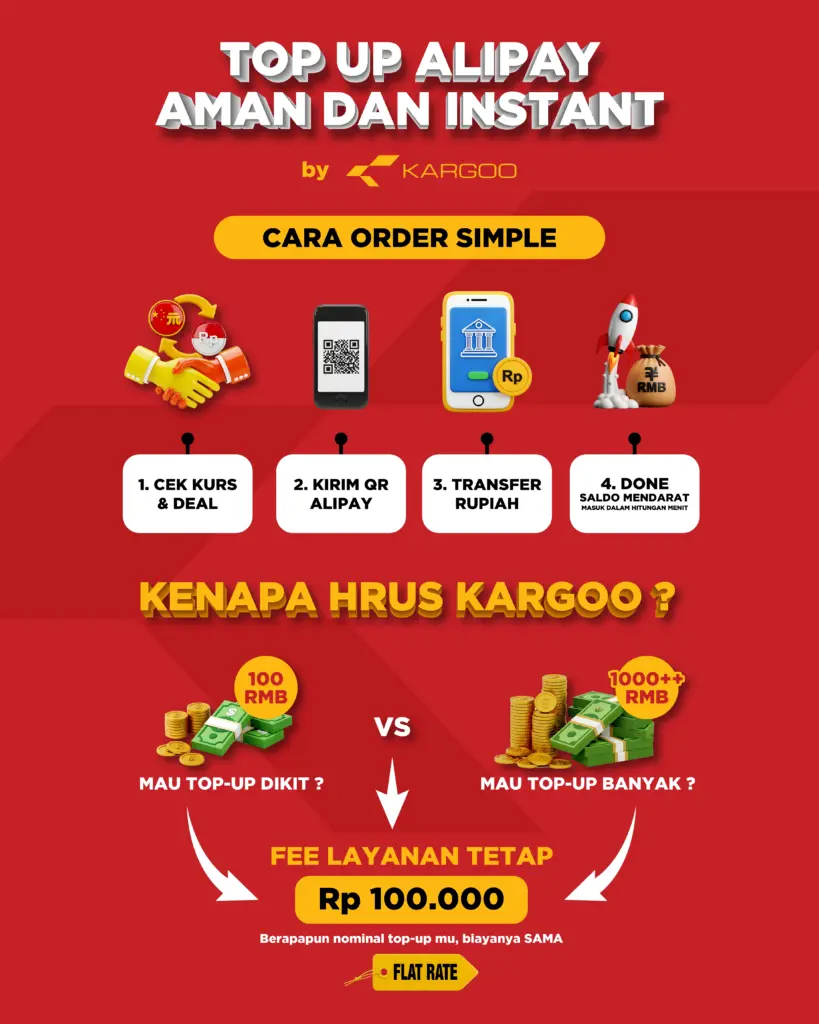 Kenapa Memilih Kargoo.id untuk Top Up Alipay