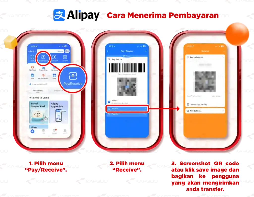 cara menerima pembayaran alipay